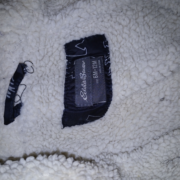 Eddie Bauer sweater and 6m-12m - Picture 2 of 4